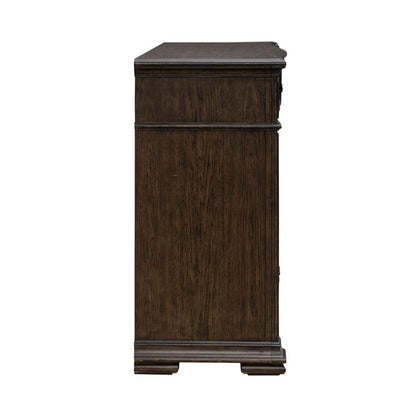 Liberty Furniture - Provence Park - 8 Drawer Dresser in Brown - 765-BR31 view 4