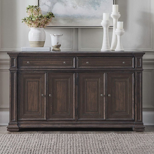 Liberty Furniture - Provence Park - Buffet in Brown - 765-CB6638 view 1