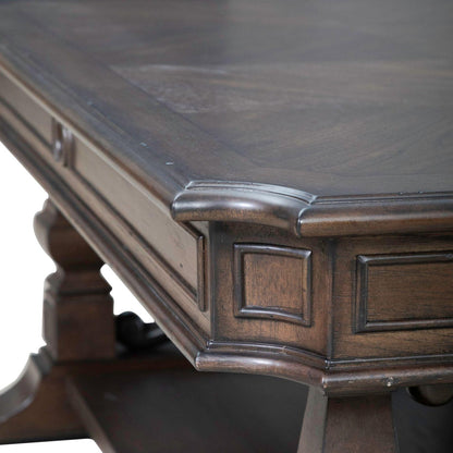 Liberty Furniture - Provence Park Cocktail Table in Chateau Brown - 765-OT1010 veiw 3
