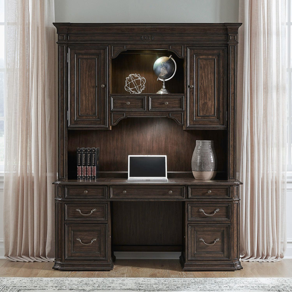 Liberty Furniture - Provence Park Credenza & Hutch - 765-HO-CHS view 5