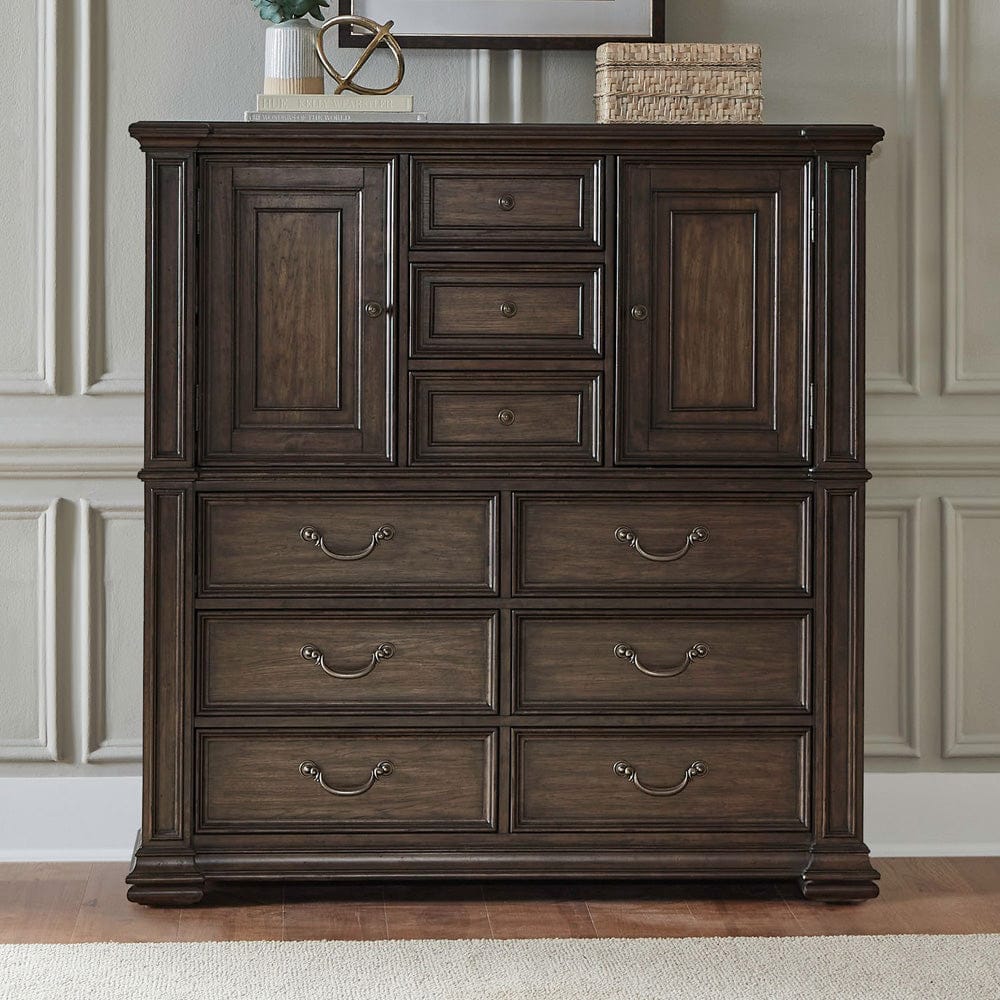 Liberty Furniture - Provence Park - Dressing Chest in Brown - 765-BR42 view 1