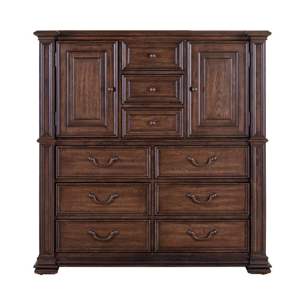 Liberty Furniture - Provence Park - Dressing Chest in Brown - 765-BR42 view 3
