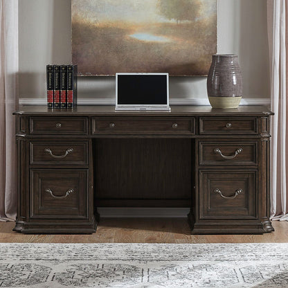 Liberty Furniture - Provence Park Jr Executive Credenza - 765-HO-JEC view 12