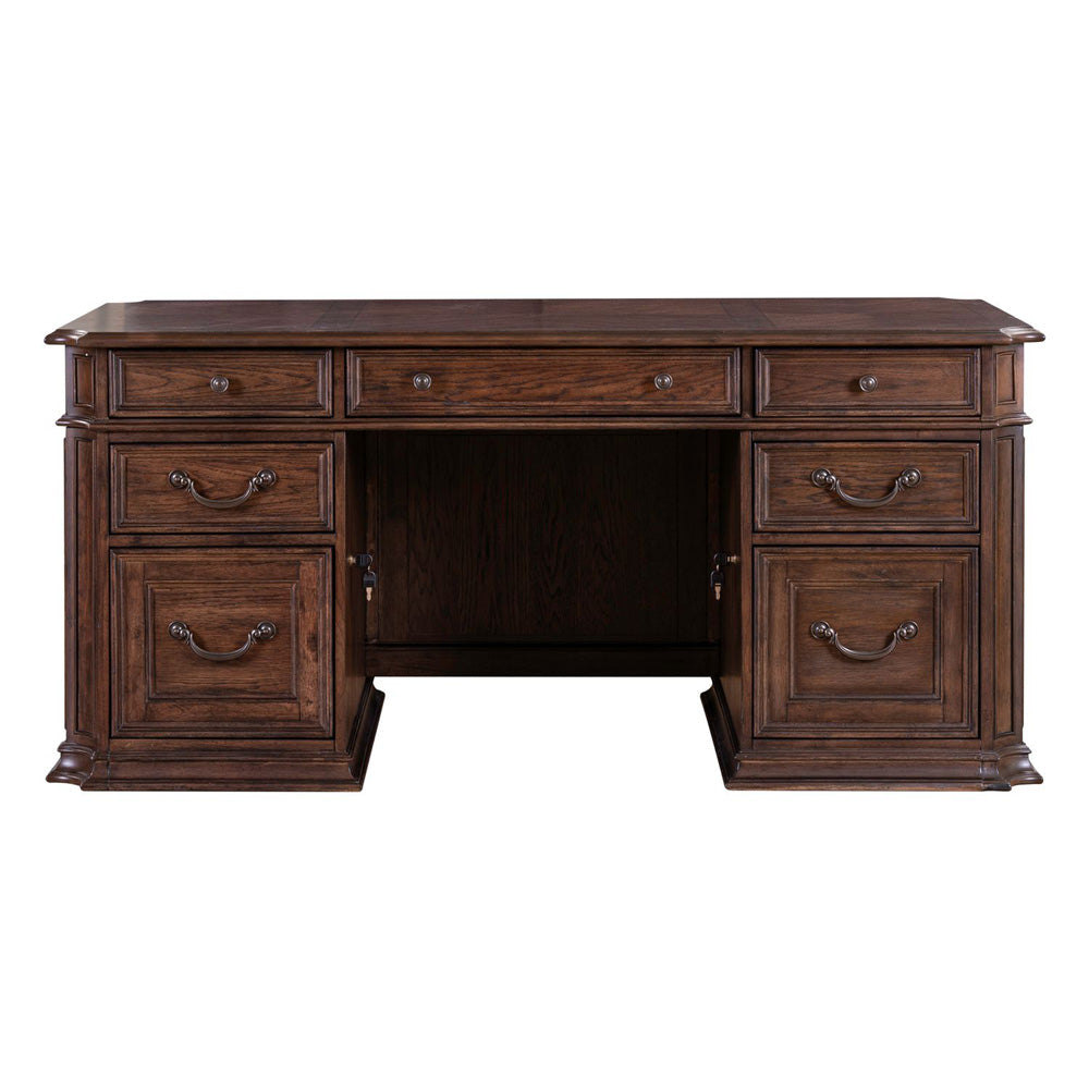 Liberty Furniture - Provence Park Jr Executive Desk - 765-HO-JED view 2