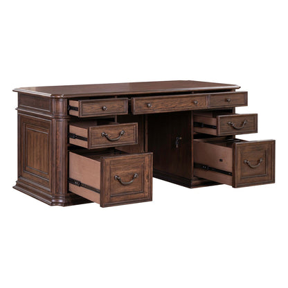Liberty Furniture - Provence Park Jr Executive Desk - 765-HO-JED view 5