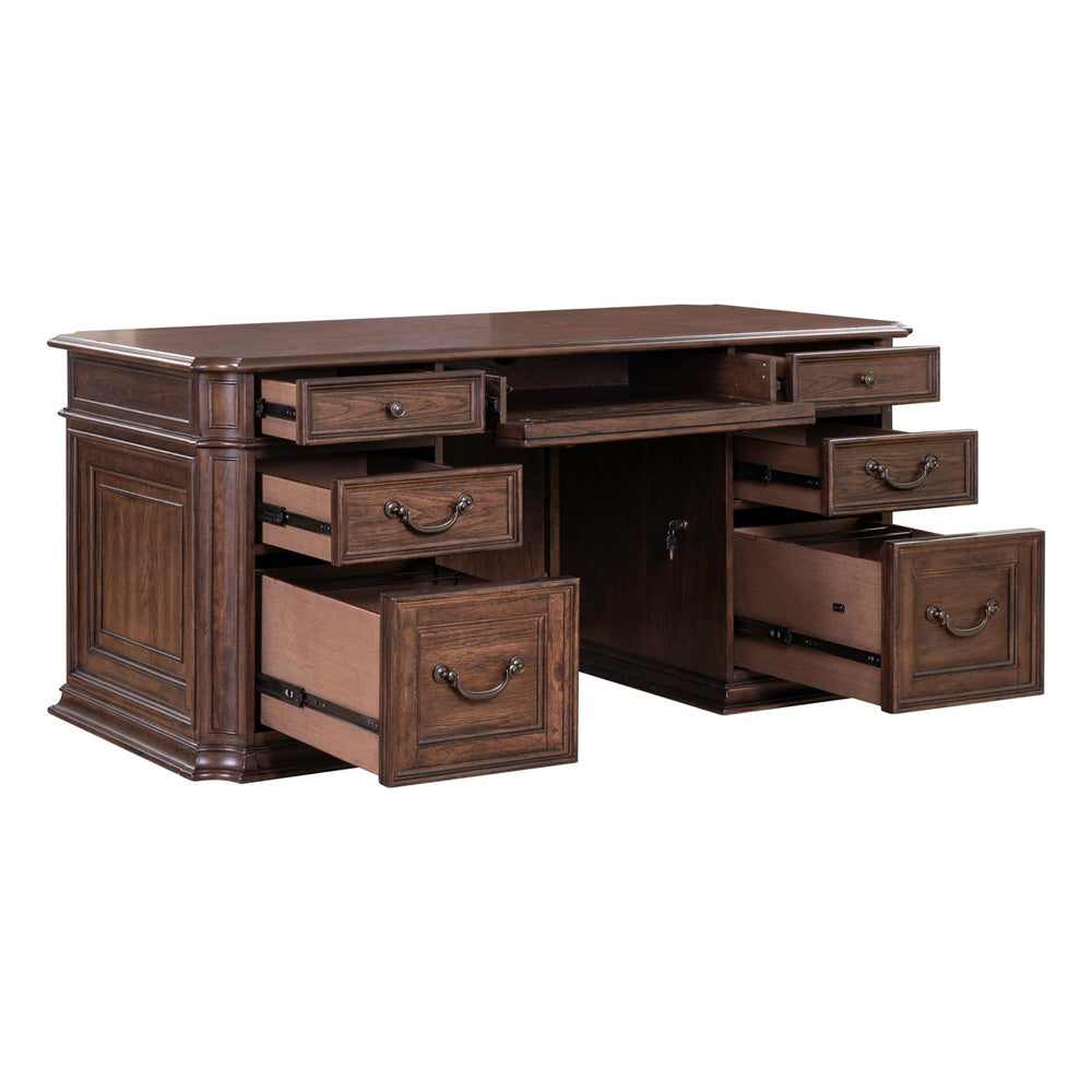 Liberty Furniture - Provence Park Jr Executive Desk - 765-HO-JED view 6