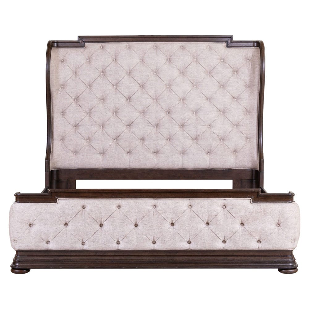 Liberty Furniture - Provence Park - King Shelter Bed in Brown - 765-BR-KSH view 3