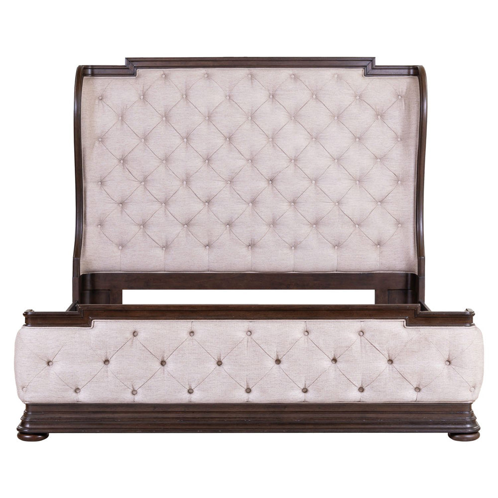 Liberty Furniture - Provence Park Queen Shelter Bed, 2 Bedside Chests - 765-BR-QSH2BSC view 2