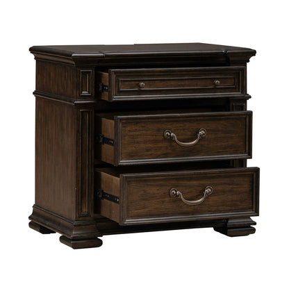 Liberty Furniture - Provence Park Queen Shelter Bed, 2 Night Stands - 765-BR-QSH2NS view 10