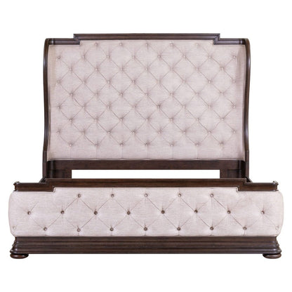 Liberty Furniture - Provence Park - Queen Shelter Bed in Brown - 765-BR-QSH view 3