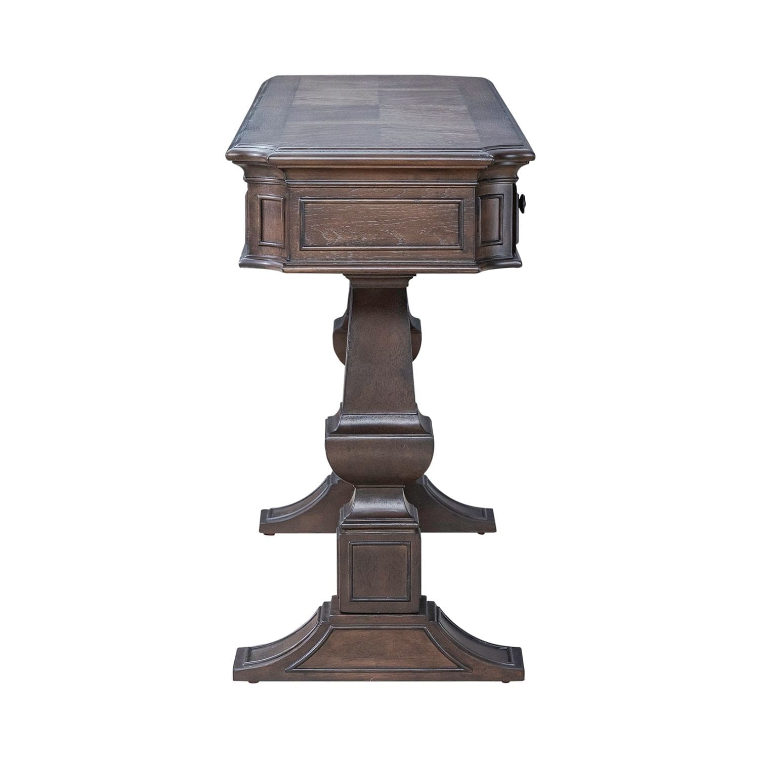 Liberty Furniture - Provence Park Sofa Table in Chateau Brown - 765-OT1030 veiw 2