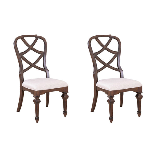 Liberty Furniture - Provence Park Wood Back Side Chair  - Set of 2 - 765-C2501S-2PK view 1