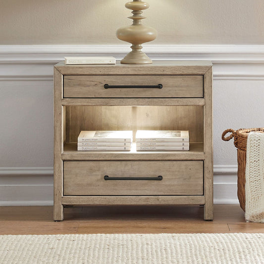 Liberty Furniture - Proximity Place Bedside Chest w/ Charging Station - 780-BR62 view 1