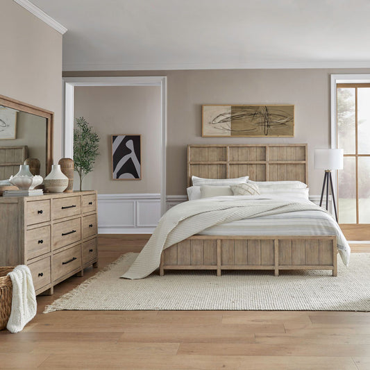 Liberty Furniture - Proximity Place King Panel Bed, Dresser & Mirror - 780-BR-KPBDM view 1