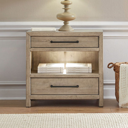 Liberty Furniture - Proximity Place Queen Panel Bed, 2 Bedside Chests - 780-BR-QPB2BSC view 11