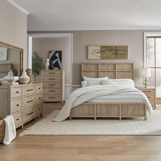 Liberty Furniture - Proximity Place Queen Panel Bed, Dresser & Mirror, Chest, Night Stand - 780-BR-QPBDMCN view 1