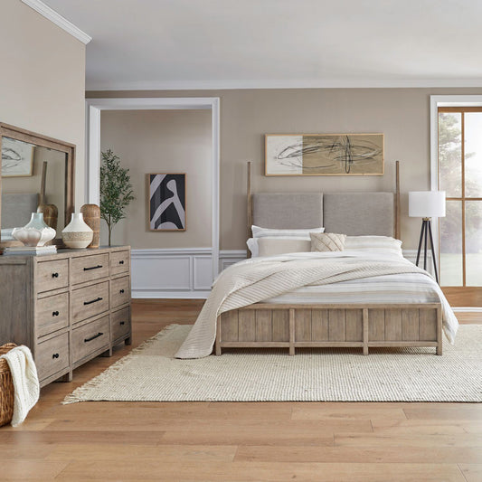 Liberty Furniture - Proximity Place Queen Poster Bed, Dresser & Mirror - 780-BR-QPSDM view 1