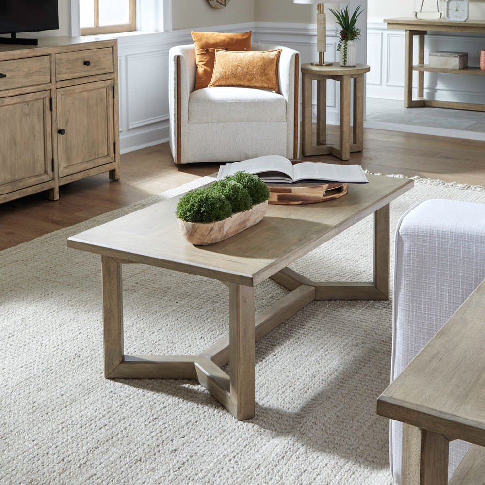 Liberty Furniture - Proximity Place Rectangular Cocktail Table - 780-OT1010 view 2