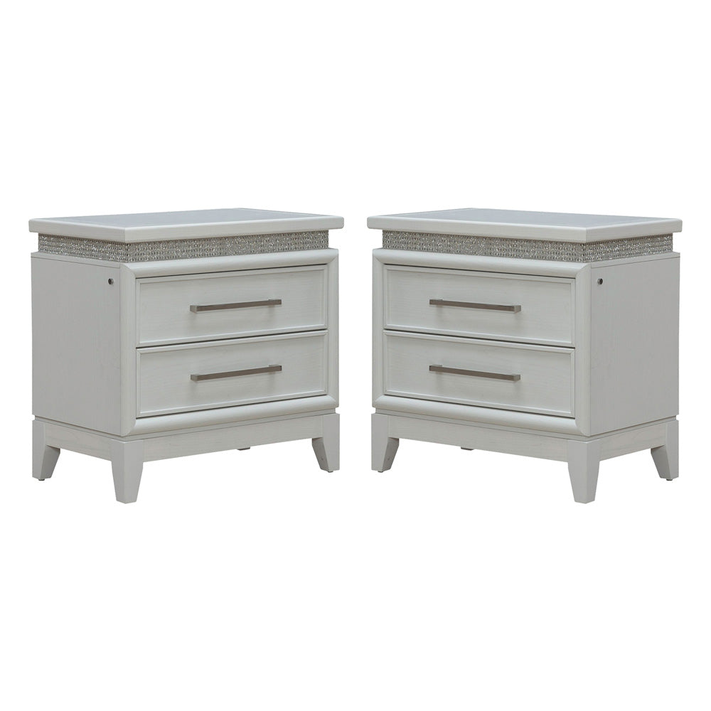 Liberty Furniture - Reflections 2 Night Stands - 781-BR-2NS view 1