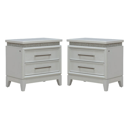 Liberty Furniture - Reflections 2 Night Stands - 781-BR-2NS view 1