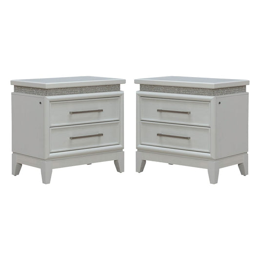 Liberty Furniture - Reflections 2 Night Stands - 781-BR-2NS view 1