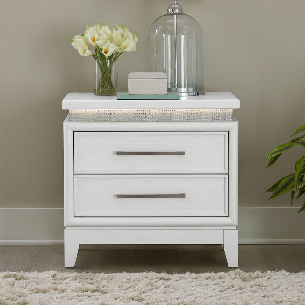 Liberty Furniture - Reflections 2 Night Stands - 781-BR-2NS view 11