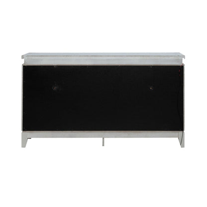 Liberty Furniture - Reflections - 6 Drawer Dresser w/ Lights in White - 781-BR31 view 6