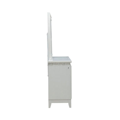 Liberty Furniture - Reflections - Dresser & Mirror in White - 781-BR-DM view 5