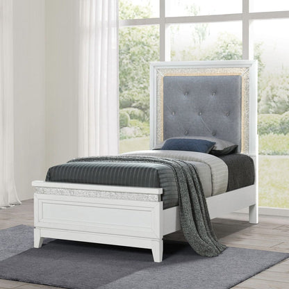 Liberty Furniture - Reflections - Full Uph Bed in White - 781-YBR-FUB view 1
