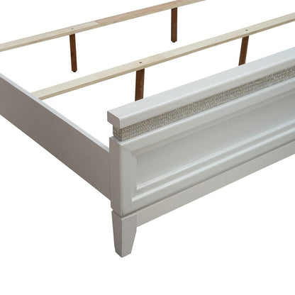 Liberty Furniture - Reflections - King Uph Bed in White - 781-BR-KUB view 6