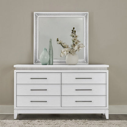 Liberty Furniture - Reflections - Lighted Mirror in White - 781-BR51 view 2