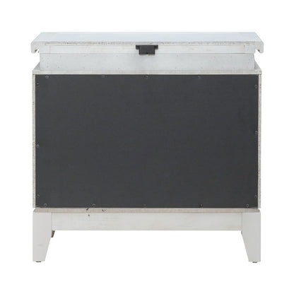 Liberty Furniture - Reflections Queen Uph Bed, 2 Night Stands - 781-BR-QUB2NS view 9