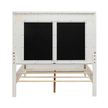 Liberty Furniture - Reflections - Queen Uph Bed in White - 781-BR-QUB view 5