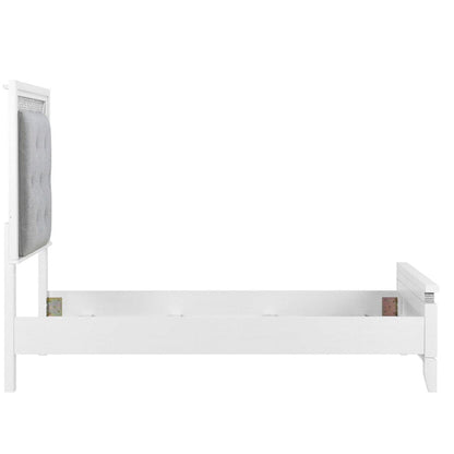 Liberty Furniture - Reflections - Twin Uph Bed in White - 781-YBR-TUB view 5