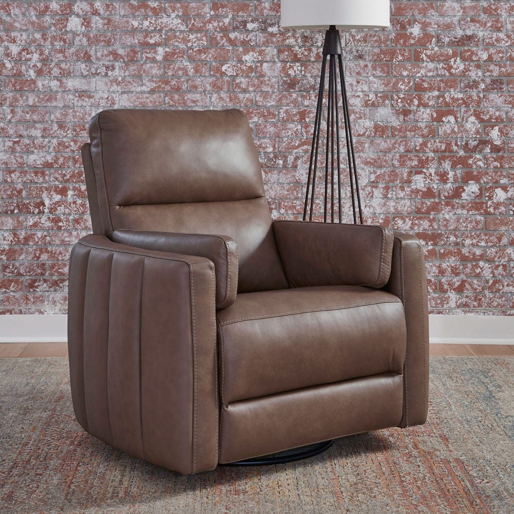 Liberty Furniture - Reilly - SG Recliner P3 in Brown - 07SD-13P view 1