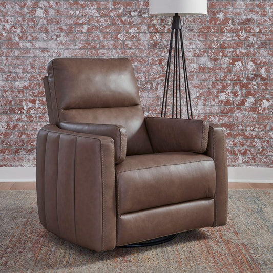 Liberty Furniture - Reilly - SG Recliner P3 in Brown - 07SD-13P view 1