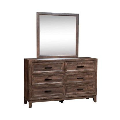 Liberty Furniture - Ridgecrest Queen Storage Bed, Dresser & Mirror, Chest, Night Stand  - 384-BR-QSBDMCN veiw 3