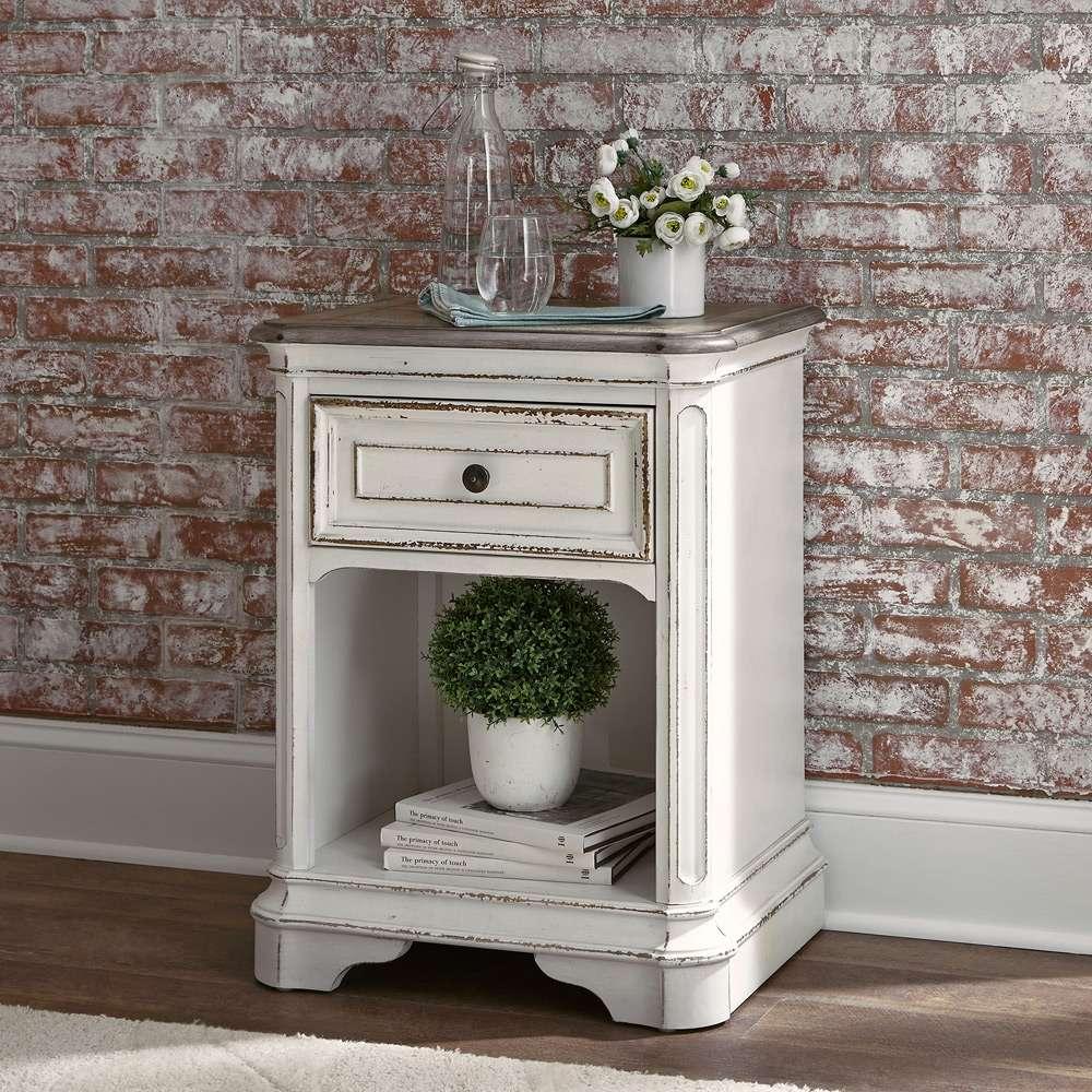 Liberty Furniture - River Place 1 Drawer Nightstand - 244-BR62 veiw 1