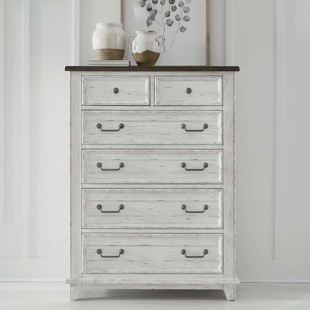 Liberty Furniture - River Place 6 Drawer Chest - 237-BR41 veiw 1