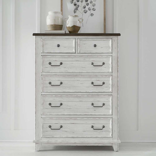 Liberty Furniture - River Place 6 Drawer Chest - 237-BR41 veiw 1