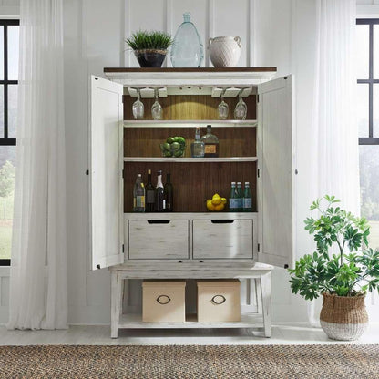 Liberty Furniture - River Place Bar Cabinet - 237-AC5078 veiw 2