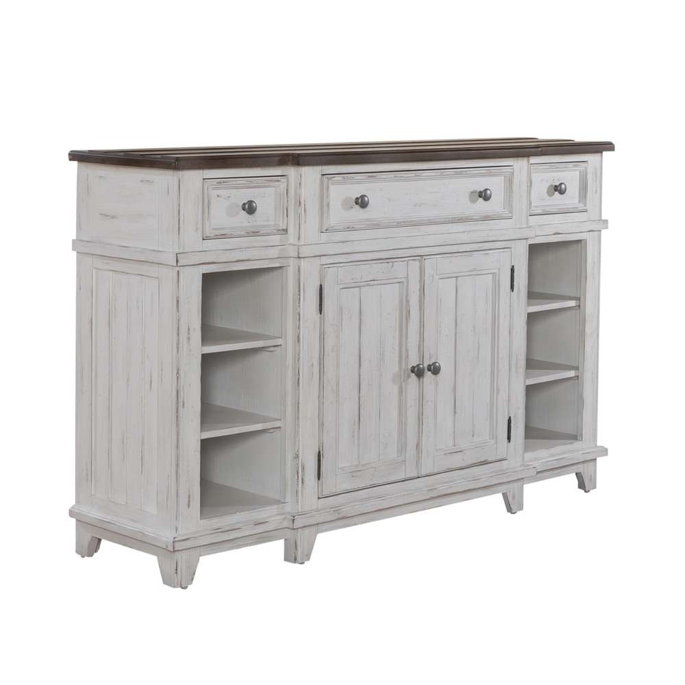Liberty Furniture - River Place Breakfront Server - 237-SR6642 veiw 2