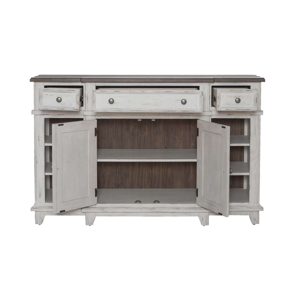 Liberty Furniture - River Place Breakfront Server - 237-SR6642 veiw 5