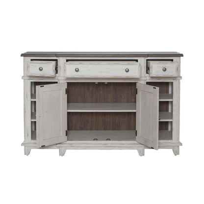Liberty Furniture - River Place Breakfront Server - 237-SR6642 veiw 5