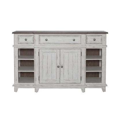 Liberty Furniture - River Place Breakfront Server - 237-SR6642 veiw 6