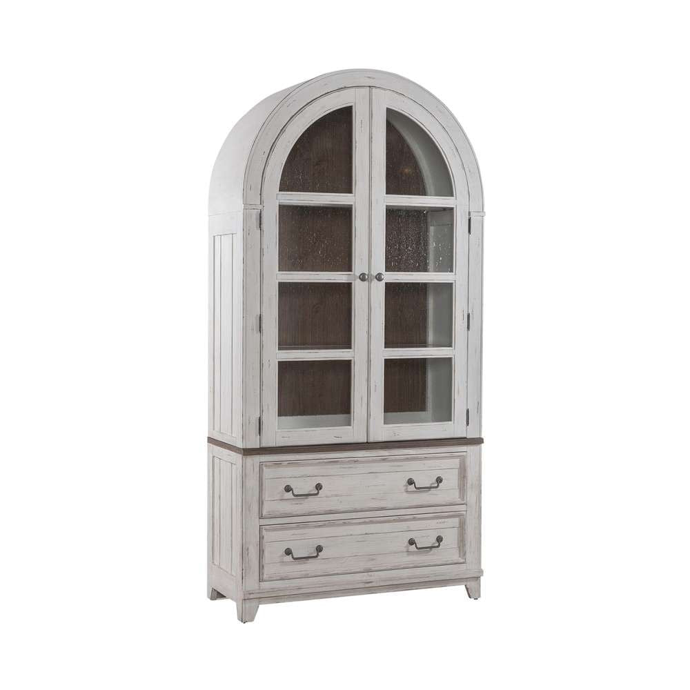 Liberty Furniture - River Place Curio Cabinet  - 237-DR-CC veiw 2