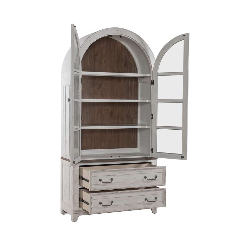 Liberty Furniture - River Place Curio Cabinet  - 237-DR-CC veiw 6