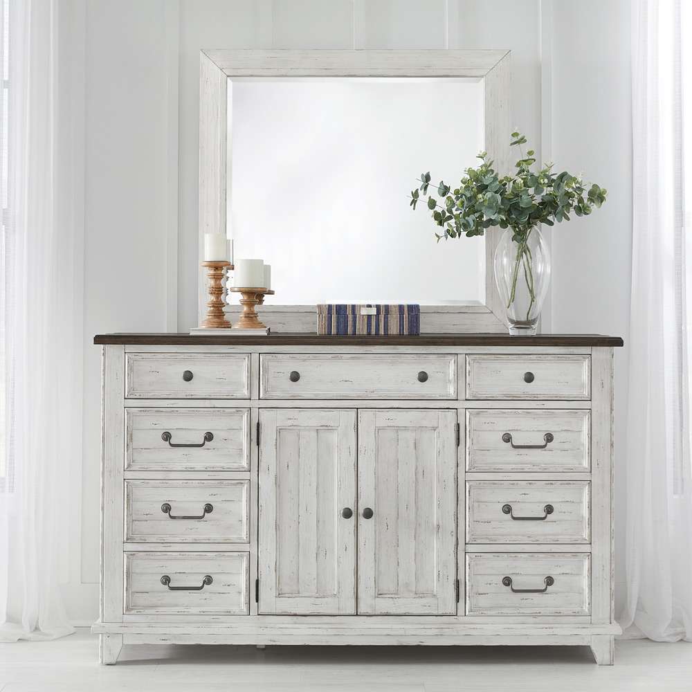 Liberty Furniture - River Place Dresser & Mirror  - 237-BR-DM veiw 1