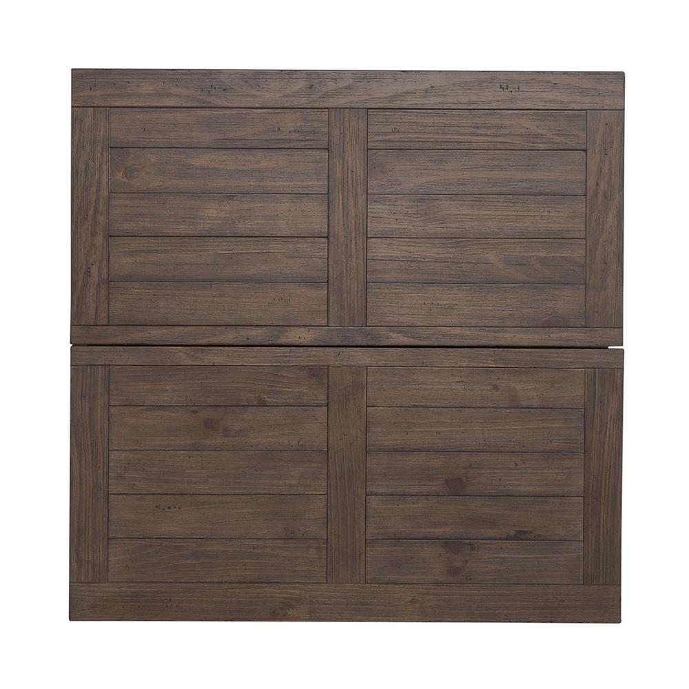 Liberty Furniture - River Place Lift Top Storage Cocktail Table in Riverstone White & Tobacco - 237-OT1011 veiw 9