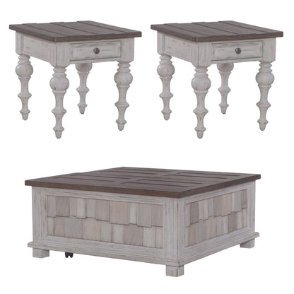 Liberty Furniture - River Place Opt 3 Piece Set ( Lift-Top Cocktail & 2-End tables) - 237-OT-O3PCS view 1